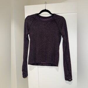 Lululemon Purple Zebra Swiftly Tech Size 8